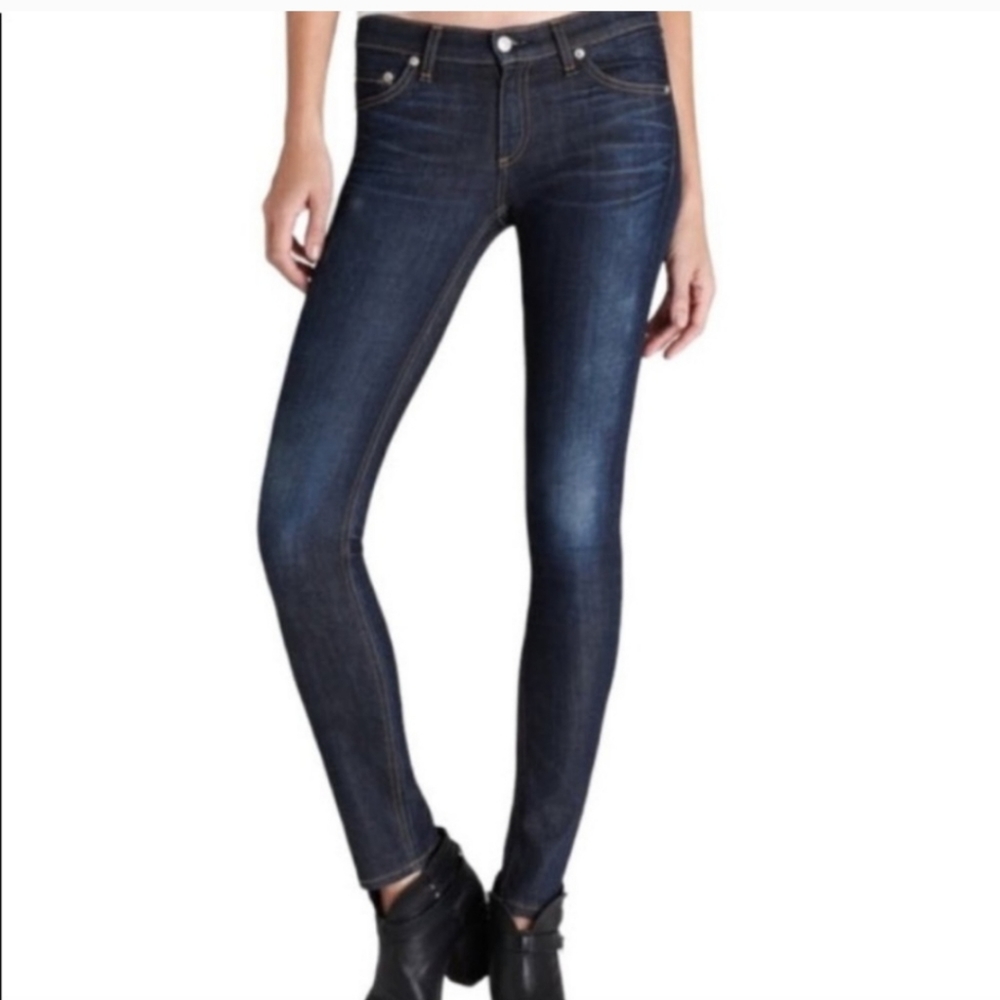 Rag & Bone Skinny Jeans Women's Size 28, Dark Wash. Excellent condition.